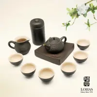 在飛比找momo購物網優惠-【LohasPottery 陸寶】旋轉壺 鼎吉茶禮(陶瓷泡茶