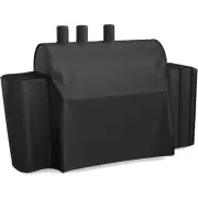 Black Grill Smoker Cover For Char Griller Duo 5050 All Weather Protection