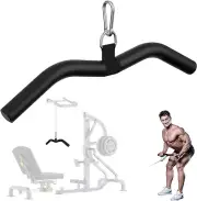 Upgraded LAT Pulldown Bars 19" LAT Pull Down Bar Attachments For Home Gym Curl