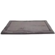 Petmate Aspen Pet Rectangular Kennel Mat, Dark Gray, For 40' Crates
