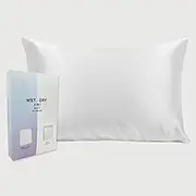 PC Satin - MEND - Satin Grocery Wet/Dry Pillowcase - SQ - White