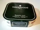 Wedgewood Ramekins Ceramic Berry Pattern Set of 4 Unopened Baking Vintage