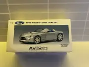 AUTOART/BIANTE 1:18 FORD SHELBY COBRA CONCEPT in SIlVER