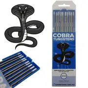 4.0mm Zirconiated TIG Tungsten Electrodes 10 Each - White Tip - 401z