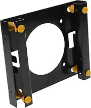 LIFKICH Hard Drive Mounting Bracket Adapter Metal Structure Absorption for Cd Drive Bay Stable Hard Disk Holder for Desktop Easy Installation
