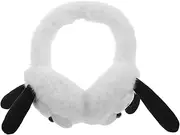 [Minkissy] Funny Earmuffs Winter Ear Warmer Faux Fur Ear Muffs Fluffy Earmuff Thermal Ear Cover Winter Ear Warmers Plush Ear Cover Cartoon Ear Warmers Furry Ear Muffs Plastic