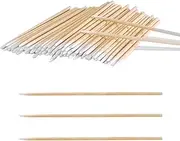 1300pcs Microblading Cotton Swab,4 Inch Cotton Swabs Pointed Tip, Cotton Swabs with Wood Sticks, Cotton Tipped Applicator for Makeup,Cleaning and Tattoo Permanent Supplies