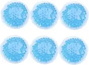 6-pack Hot Cold Therapy Compress Pads Instant Reusable Ice Pack for Sprains Strains Migraines Sinus Sports Injuries
