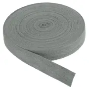 Cotton Twill Tape 3/4" 25 Yards Cotton Ribbon Bias Binding Tape Lime Grey