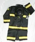 Pottery Barn Kids Baby Toddler Firefighter Fireman Halloween Costume 3T #100