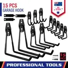 77Lbs Garage Tool Storage Wall Hook Assortment Set Hanger Garden Tool Organizer