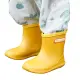 【Treegrandpa】兒童素面雨鞋-黃色(防水雨鞋)