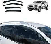 OAD4X4 Weathershields Compatible with Mitsubishi Outlander ZG ZH 2006-2012, Weather Shields Window Visors Wind Deflectors Sun Rain Guard 4PCS Set