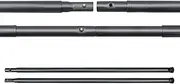 LINCO Lincostore Studio Crossbar for Backdrop Stands, 10 feet, Telescopic AM236