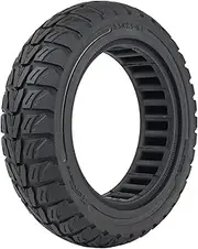 LUNCHS 9.5inch Solid Tire Compatible with NIU KQI3 Electric Scooter Honeycomb Tyre Shock Absorber Damping Durable Wheel 9.5x2.50-6.1 Rubber Tires(Black)