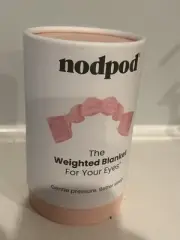 Nodpod Weighted Eye Blanket Sleep Mask Pink
