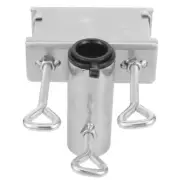 Sun Umbrella Shelf Deck Railing Holder Fishing Stand Clamps for Patio