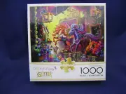 BUFFALO GAMES GLITTER 1000 PIECE JIGSAW PUZZLE - FLIGHTS OF FANTASY - 27" X 20"