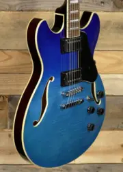 Ibanez AS73FM Semi-Hollowbody Guitar Azure Blue Gradation
