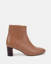 Shelly Shen Jog/Tan Womens Boots 05