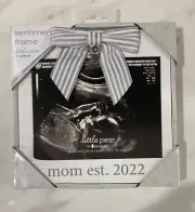 Pearhead Sonogram Ultrasound Photo Frame Gift For New Mom 2022 Baby Shower Gift