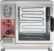 Chimney Bread Oven, 3200W Electric Ice Cream Cone Oven Machine, Ice Cream Cone Grill Maker with 16pcs Roll Tools, Large Capacity & 8pcs/Time, Constant Temperature Heating, for Restaurant Home