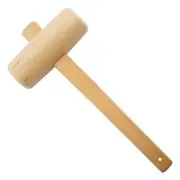Bullfighting mallet straight grain 60mm DIY hammer
