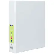 J.Burrows Insert Binder A4 2 D-Ring 38mm White
