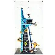 Display Case for LEGO® 76269 Marvel™ Avengers Tower Battle 19.5x12x36.5
