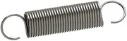 2pcs 2mm Wire Diameter 16mm Outside Diameter Steel Extension Spring Tension Pull Springs 150mm-280mm Length(2x16x240mm)