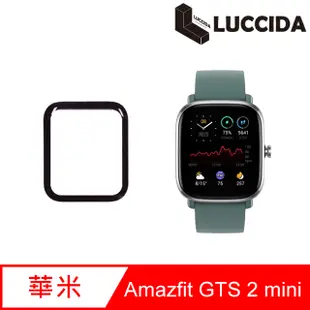 LUCCIDA Amazfit GTS 2 mini 冷雕玻璃貼【3D滿版】