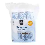 Member's Mark Printed Paper Bath Cold Cup 5 oz., 450 ct.