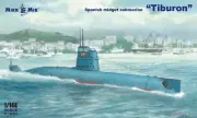 1/144 Tiburon Spanish midget submarine MikroMir 144-022 Models kits