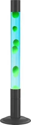 30-Inch Relaxing Liquid Motion Lamps,Magma Lamps, Home Blue Water Green Wax