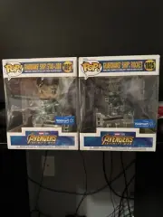 guardians ship funko pop: Star-Lord #1021 & Rocket #1025