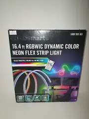 ECOSMART 16.4 FT RGBWIC Dynamic Color Neon Flex Strip Light With Remote