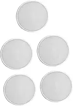 Gatuida 5pcs Stainless Steel Frying Pan Splatter Screen Grease Splatter Pot Lid Air Fryer Kitchen Oil