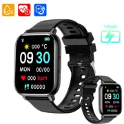 Waterproof Smartwatch for Men/Women: Bluetooth Compatible with iPhone & Samsung