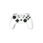 PXN P50S Wireless Controller White for Switch 1 2 PC iOS Android with HD Vibration Gyro Macro and Hall Joysticks