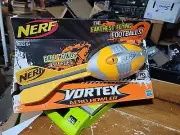 Nerf Vortex Aero Howler Football Orange Whistle Hasbro 2012