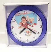Giigle And Hoot 7" Purple novelty wall/desk clock Brand new Jimmy Giggle
