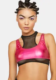 [Club Exx] Sweet Fatal Fantasy Layered Halter Top