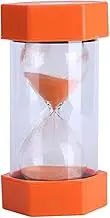 Hourglass Timer, Hourglass Sand Time Clock Sand Clock Timer Colorful Sand Glass Hourglass 3/10 /20/30 /60 Minutes Timer Clock, Home Office Decoration(20 mins Orange)