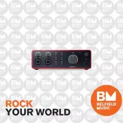 Focusrite Scarlett 4i4 USB Audio Interface (Generation 4) 4-in/4-out - BM