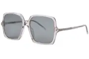 Saint Laurent SL-591 003 Sunglasses Women's Beige/Green Oval Shape 57mm