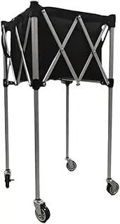 Ronyme Tennis Ball Basket Easy Picking Up Teaching Cart for Club Outdoor Player
