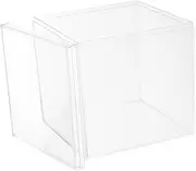 Toddmomy Action Figure Display Box Clear Storage Container for Collectibles Models Sturdy Practical Design for Easy Access Protection Figures More