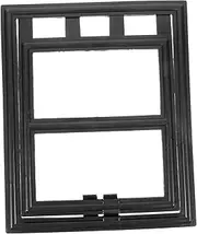 ibasenice Small Dog Door Flap for Sliding Screen Door Weather Resistant for Easy Pet Access Durable Design for Air Circulation and Convenient Use for Cats and Small Dogs