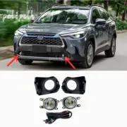 DRL LED Daytime Running Light Bumper Fog Lamp For Toyota Corolla Cross 2022 2023