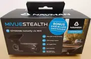 NAVMAN MiVue STEALTH Dashcam FREE 64GB Micro SD Card QHD 1440p Video Recording